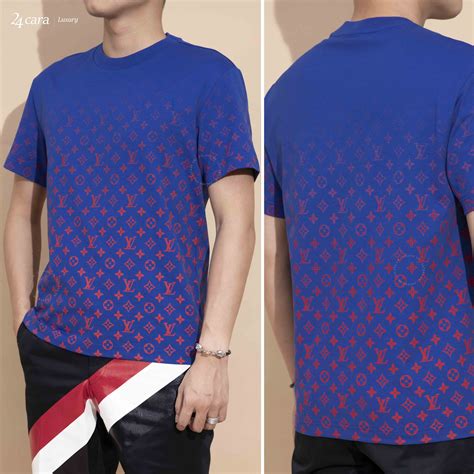 louis vuitton gradient t shirt|louis vuitton t shirt monogram.